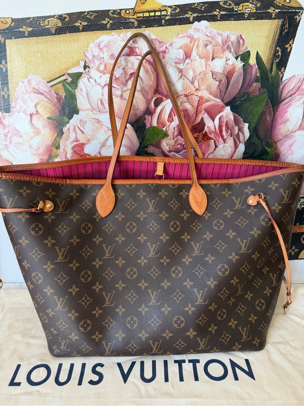 Louis Vuitton Monogram
Neverfull GM Tote Bag